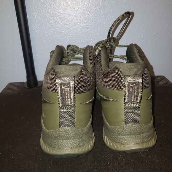  Nike React SFS Carbon Hiking Trail Shoes Mens 14 Green Sequoia - Picture 5 of 9